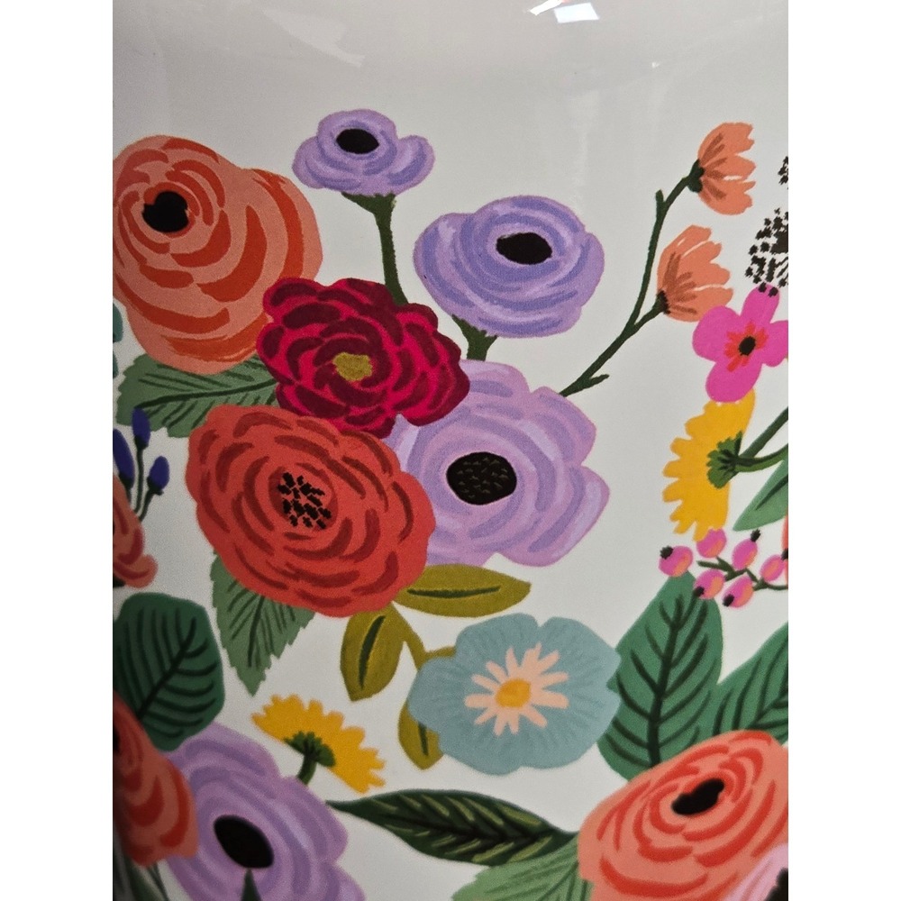 Corkcicle x Rifle Paper Co Garden Party 20oz Canteen Floral Water Bottle Cream - Picture 10 of 14